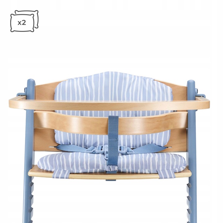 Стільчик для Годування 2 в 1 Kinderkraft Nordic Breeze Enock до 10 років і 35 кг (виставковий) — фото 5