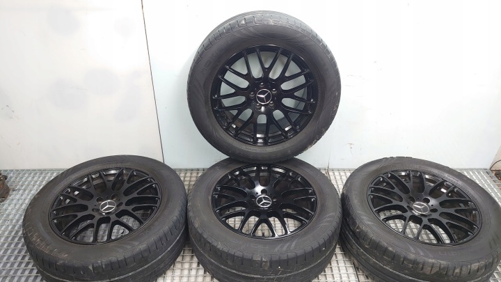 MERCEDES ML W164 GL X164 CERCHI pneumatici, gomme 18 CALI R18 5X112 ET45 8.0J PLATIN