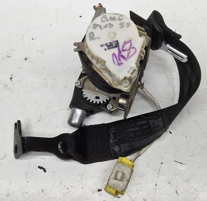 VW Golf positivo 5M0 destra posteriore cintura sicurezza anteriore 5M0857806