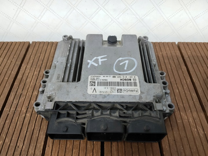 JAGUAR XF X250 LIFT 11-15 2.2 D Computer DES MOTORS Bedienteil CX23-12C520-V OE