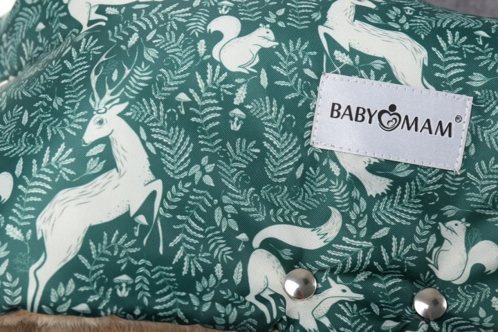 Муфта для візка утеплена рукавиця на санки преміум BABYMAM — фото 8