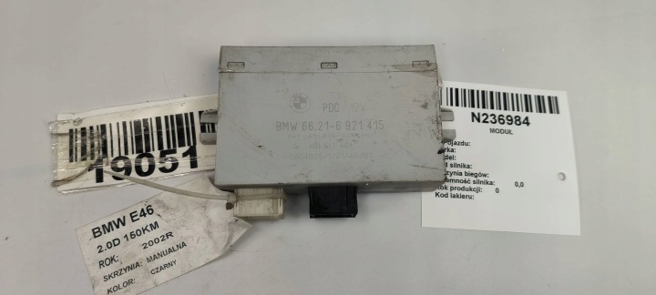 modul Parken PDC 6621-6921415 BMW E46