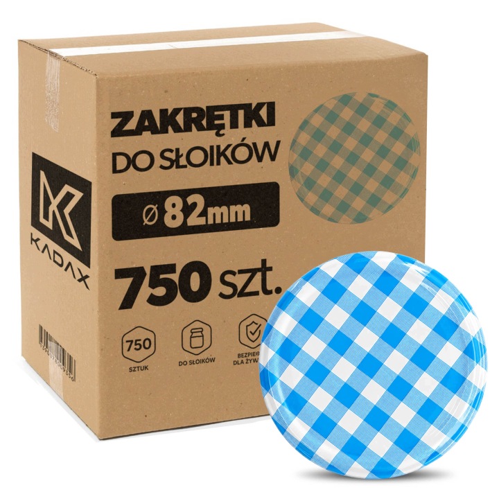 750 Ks Šroubovací Víčka Na Sklenice FI82 Uzávěry Sklenice Víčko Mřížka 6-ZÁVĚSNÉ