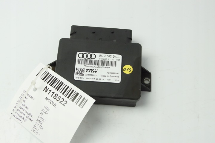 modulo 4H0907801A 4H0907801D AUDI A7