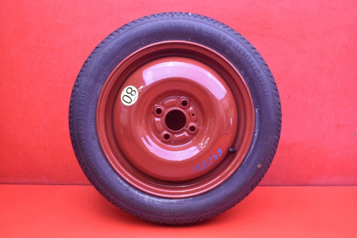 CUSCINETTO TENDICINGHIA ruota di scorta ruota di scorta 15" 135/70 CONTINENTAL SUZUKI SWIFT 5 V MK7