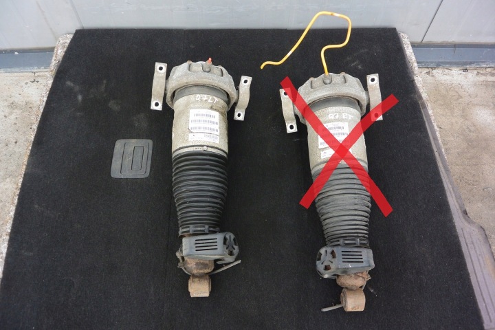 shock absorber PNEUMATYCZNY rear part AUDI Q7 TOUAREG