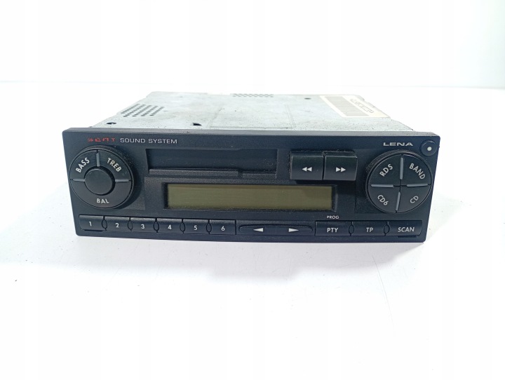 RADIO originale KASETOWE manca codice OE 6L0035152 Seat Ibiza 3 III 02-08