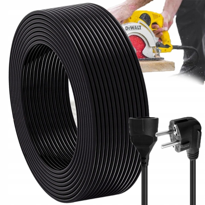 Prodlužovací Kabel Zahradních Světel Kabel Sekačka 30M Stavební Silný Kabel