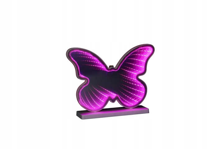 RL PAPILLON бра метелик LED 2 Вт рожево-білий USB