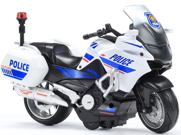 Мотоцикл POLICJA привід палаючі світло і звук мотоцикл — фото 7