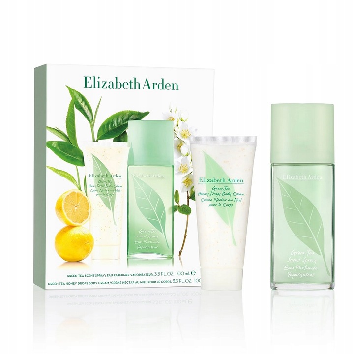 elizabeth arden green tea woda toaletowa 100 ml   zestaw  