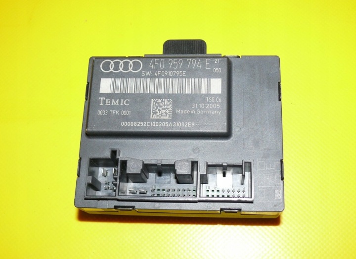 riadiaca jednotka komfortu dvere pravý zadok AUDI A6 C6 04-08r. 4F0959794E