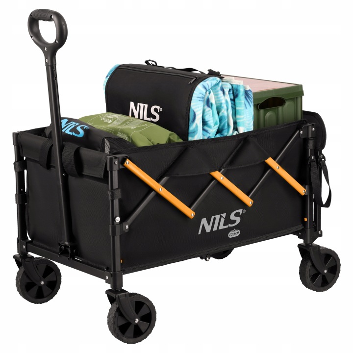 Turistický Skládací Vozík 100L Kemping Pláž Nils Kola