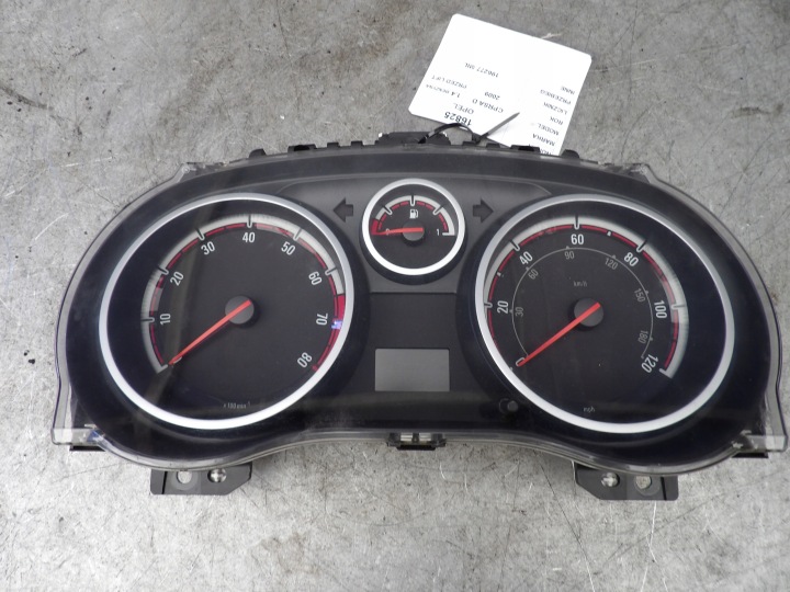 Opel Corsa D OROLOGIO, liczniki 1,4B ANG. 1883835, P00013285384