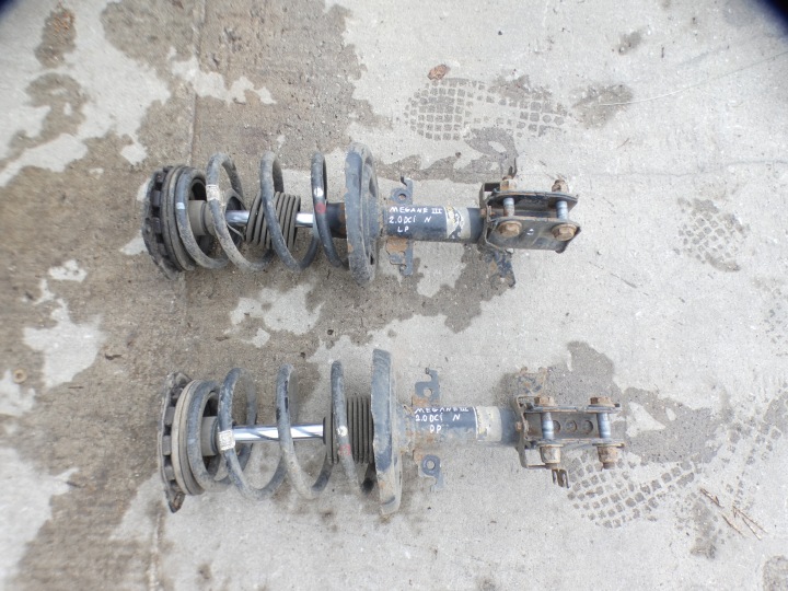 MCPERSON ammortizzatore Mozzo FUSELLO sinistra Destro NOGA MEGANE III 2.0 DCI