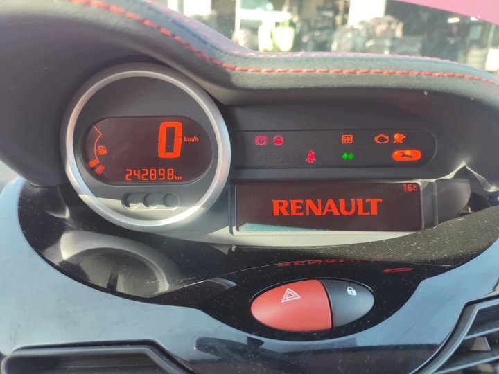 quadro strumenti TACHIMETRO contagiri OROLOGIO RENAULT TWINGO II 1.5 DCI 280345731R 8201127956 EU