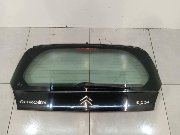 Malle hayon arrière coffre Vitre Noir Citroen C2 et (2003-2009)