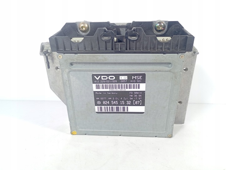 MERCEDES W208 97-02 Computer Bedienteil DES MOTORS 2.0 Benzin OE 0245451532