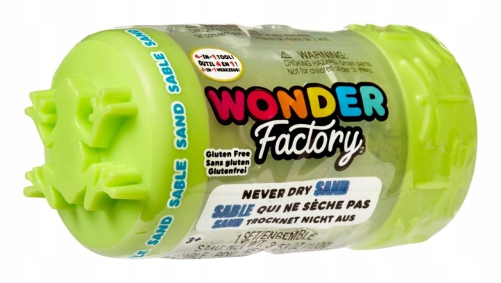 WONDER FACTORY NEVER DRY SAND SINGLES - лаймово-зелений — фото 2