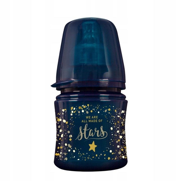 LOVI пляшка STARDUST 120 мл + соска міні 0 міс.+