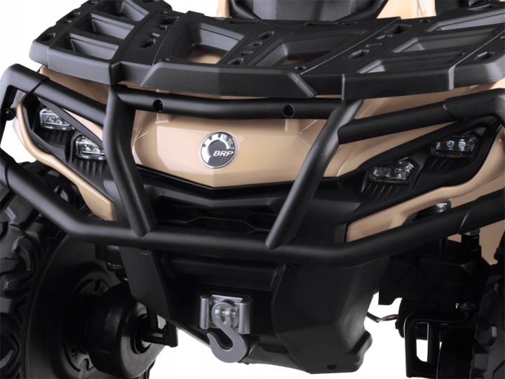 Квадроцикл на акумулятор для дітей 2 осіб CAN-AM OUTLANDER 4x4 Панель LED PA0326 — фото 6