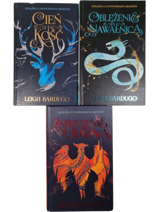 Zdjęcie egzemplarza: TWARDE / Trylogia Grisza 1-3 / Cień i Kość / Leigh Bardugo