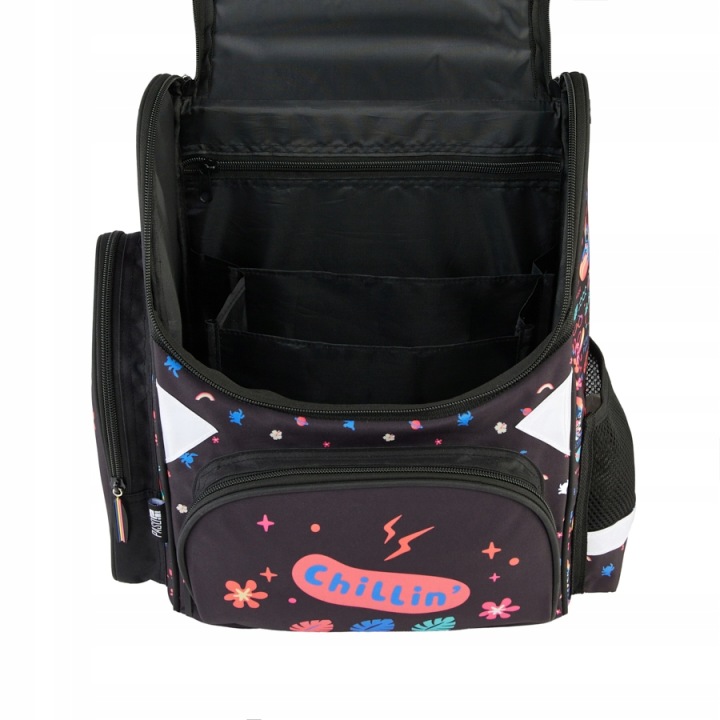 Ранець шкільний STITCH PASO для дівчинки клас 1 2 3 чорний DISNEY — фото 6