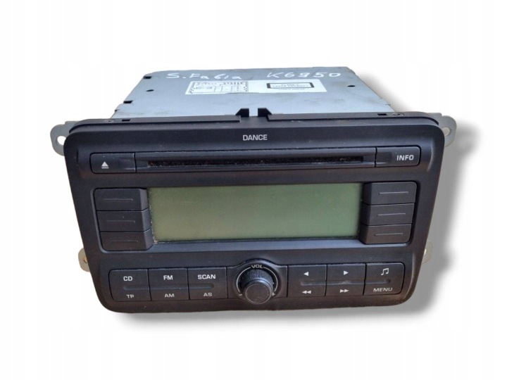 Radio samochodowe Skoda Fabia 2 5J 2007 5J0035161