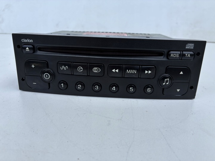 Radio CD Clarion Citroen C2 C3 C4 C5 C6 C8 Berlingo Peugeot 207 307 Partner