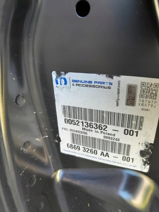 FIAT 500 ΠΟΡΤΑ ΕΞΩΤΕΡΙΚΟΣ δεξιός ΟΡΓ 52136362 13