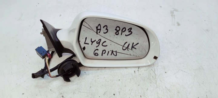 SPECCHIETTO RETROVISORE ESTERNE DESTRO AUDI A3 8P LIFT 8P3 6 PIN LY9C UK