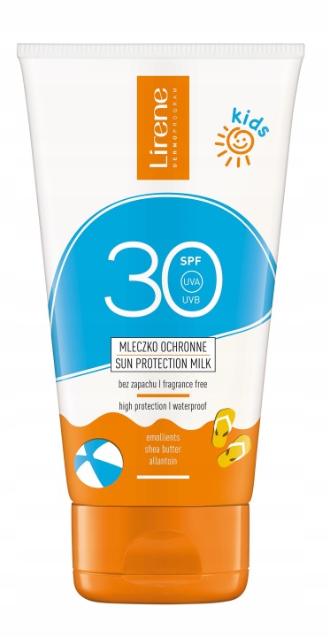 LIRENE KIDS молочко захисне для дітей SPF30 150 мл водонепроникні