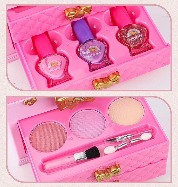 CASE OF COSMETICS FOR MAKEUP AND NAILS SHADOWS Manufacturer code 3342