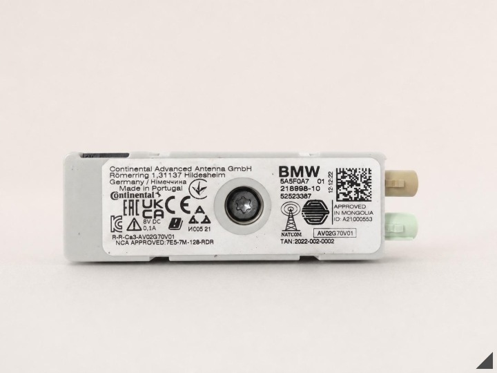 BMW XM G09 M5 G90 7 G70 iX I20 X1 U11 zosilňovač antény FM DAB ORG