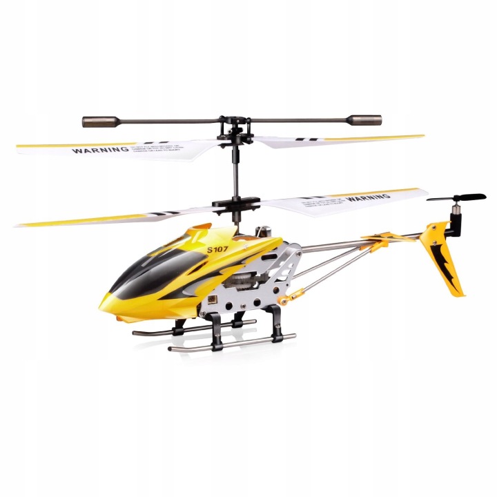 Гелікоптер RC SYMA S107G жовтий — фото 3