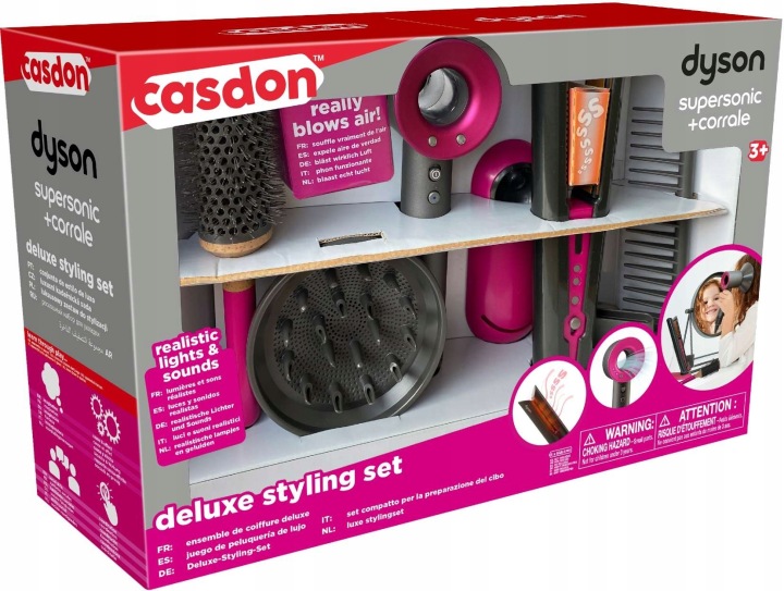 DYSON набір перукарський сушарка випрямляч щітка для волосся CASDON — фото 7