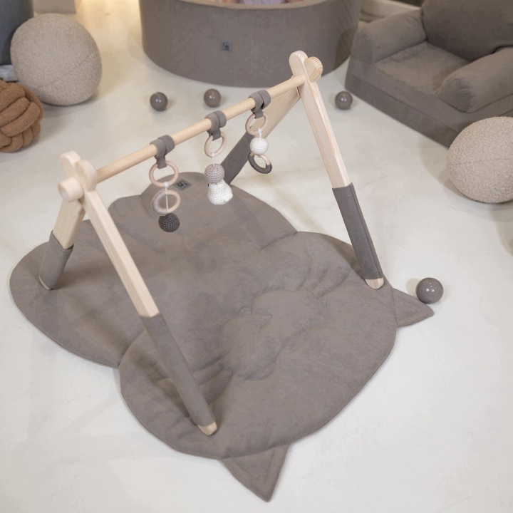 Стійка розвивальна Килимок Іграшки Набір подарунок на baby shower baby gym VELVE — фото 5