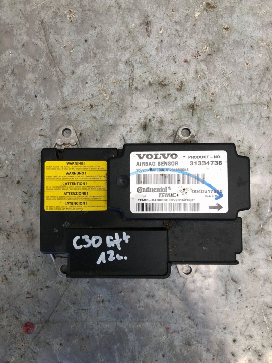modul SENSOR AIRBAG VOLVO C30 LIFT 31334738