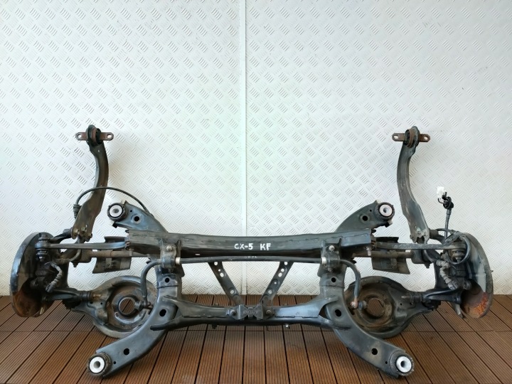 MAZDA CX-5 II KF 17-22 Achsträger hinten Achsträger Achsschenkel Radnabe Radlager Querlenker KOMPLET OE