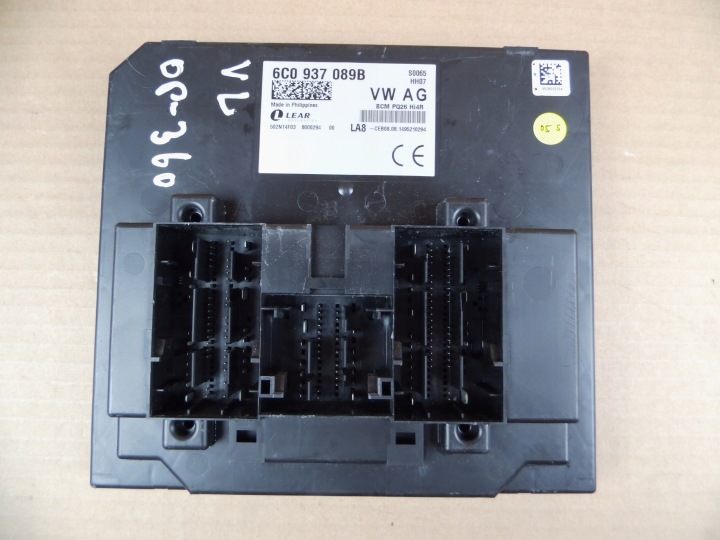 VW Seat Skoda modul Bedienteil komfortu 6C0937089B