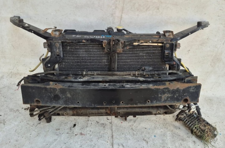 MITSUBISHI OUTLANDER e 1 01- Ossatura anteriore RIVESTIMENTO Anteriore Traversa di ferro RINFORZO PARAURTI