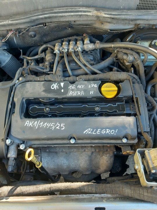 OPEL ASTRA III H engine pillar 1.6 16V LPG