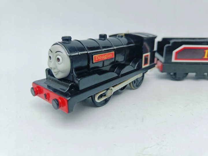 Mattel Fisher Price TrackMaster Donald Douglas № 10 локомотив + вагон (вживаний) — фото 5