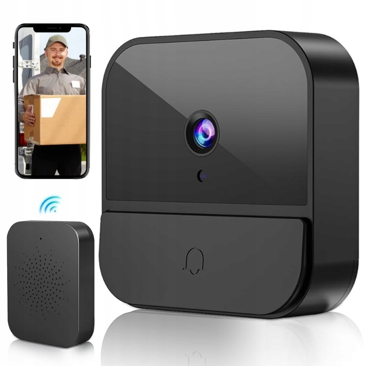 Bezdrátový Zvonek A Kamera Do Dveří Wifi Smart Venkovní Kamera