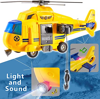 Helikopter рятувальний зі світлом і звуком Hersity 3 л+ P11C212 — фото 5