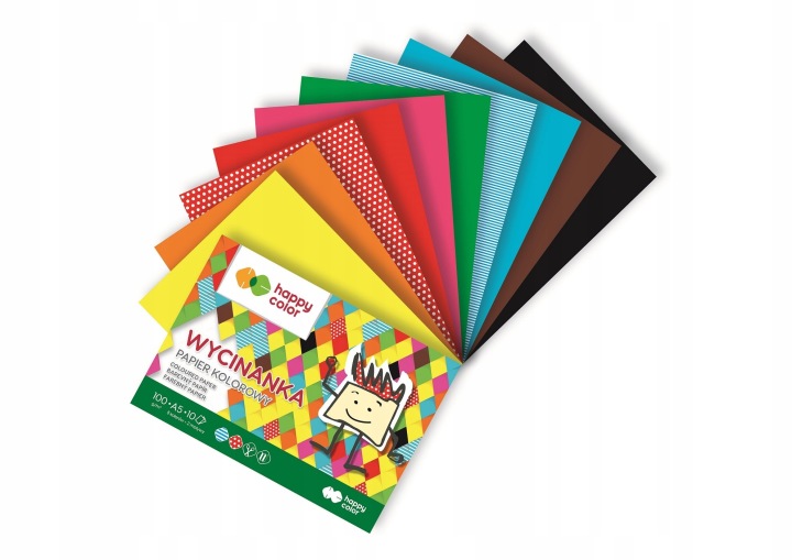 Альбом вирізанка pastel Happy Color 100 г арк.10 A5 — фото 6