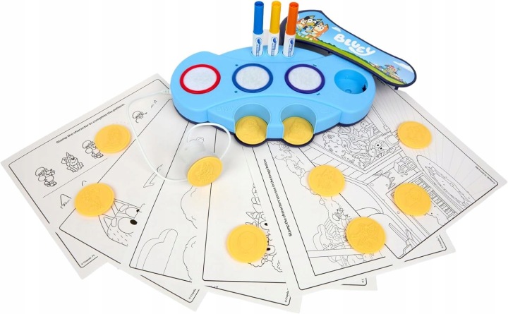 CRAYOLA Колір Wonder Bluey З підсвічуванням Штамп Печатки — фото 7