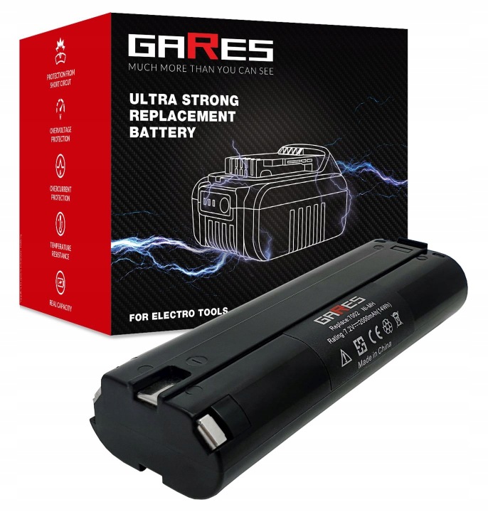 Baterie Akumulátor pro CST/Berger LM800 LM800GR 7,2V 2Ah 2000 mAh