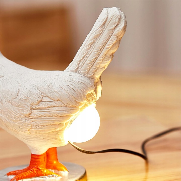 Шалена лампа курка курча що несе яйце USB — фото 10
