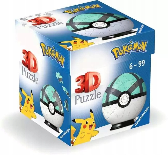 Пазли 3D Куля: Pokemon Net Ball Ravensburger — фото 4